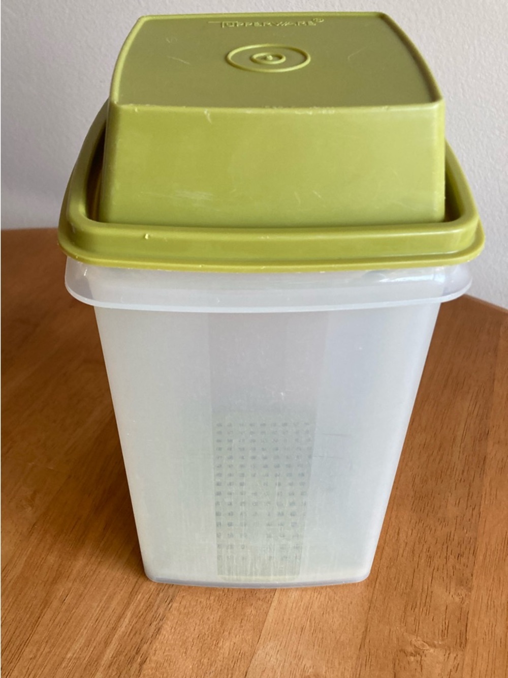 Vintage Tupperware large version pickle keeper